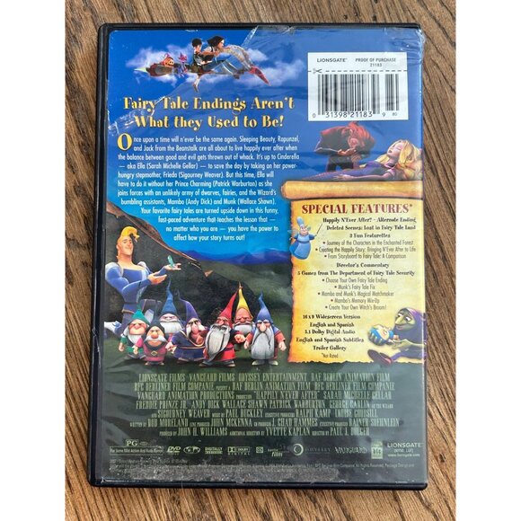 Happily NEver After DVD Widescreen 2007 - Picture 4 of 4